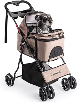 Amazon Pandaloli ペットカート ベビーカー 犬 バギー 小型犬 中型犬 猫 多頭 カート 4輪 軽量コンパクト 飛び出し防止リード2本付き 前輪360 回転 後輪ブレーキ付き 折りたたみ 組み立て簡単 耐荷重kg ベージュ色 Pandaloli カート 通販 Amazon Pandaloli ペットカート ベビーカー 犬 バギー 小型犬 中型犬 猫 多頭 カート 4輪 軽量コンパクト 飛び出し防止リード2本付き 前輪360 回転 後輪ブレーキ付き 折りたたみ 組み立て簡単 耐荷重kg ベージュ色 Pandaloli カート 通販