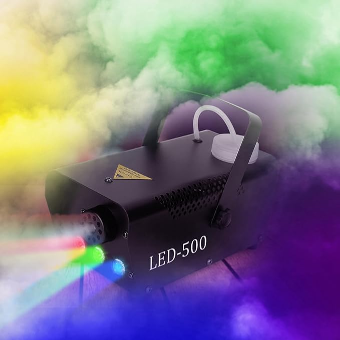 Máquina de humo LED 400W con luces para Halloween miniatura 7