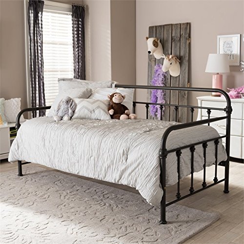 Hawthorne Collections Metal Daybed In Antique Bronze #TOP1