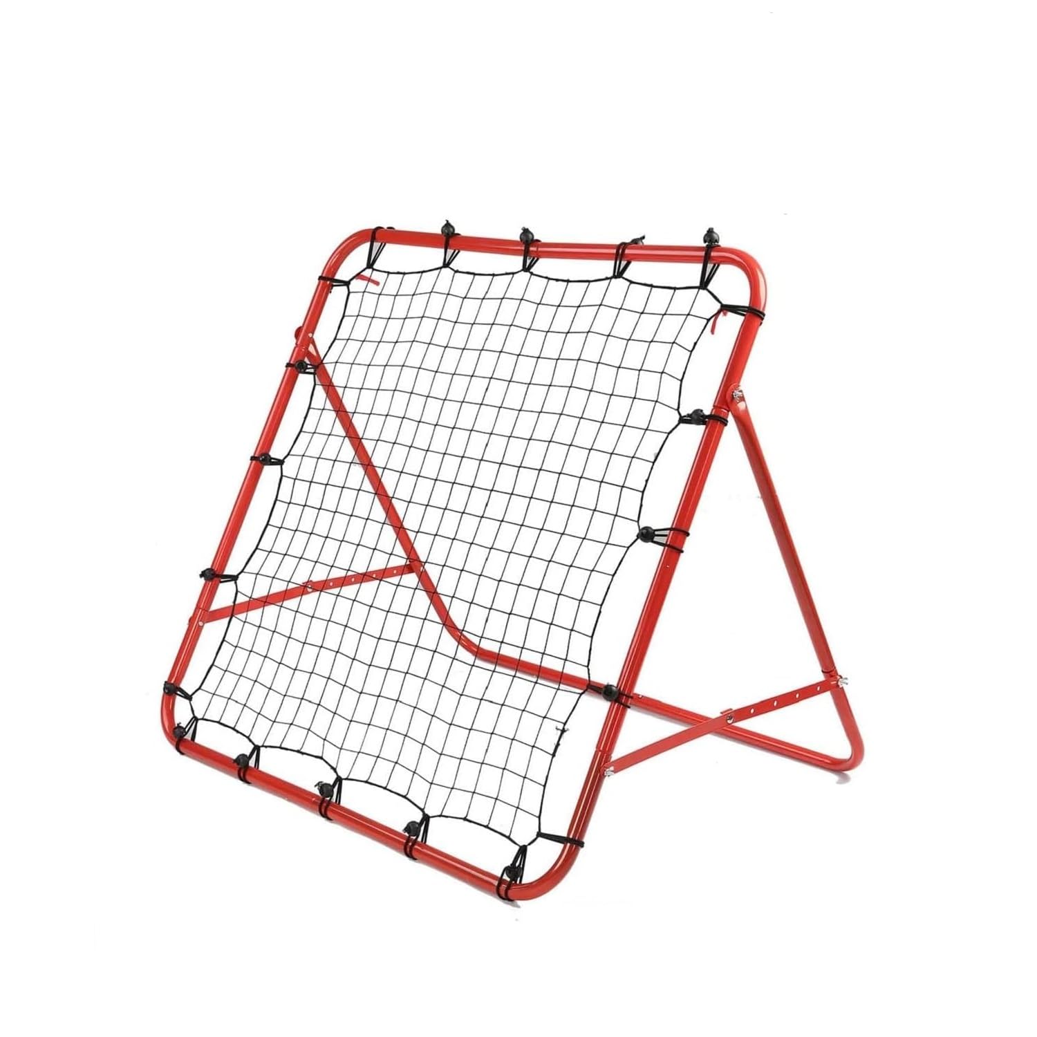 Football Rebounder Net Adjustable Kids Football Training Equipment Soccer Kickback Target Goal Portable Soccer-Door