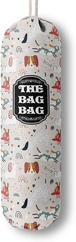 Organizador de bolsas de comestibles para bolsas de compras, bolsas de plástico de montaje en pared, dispensadores de contenedores de