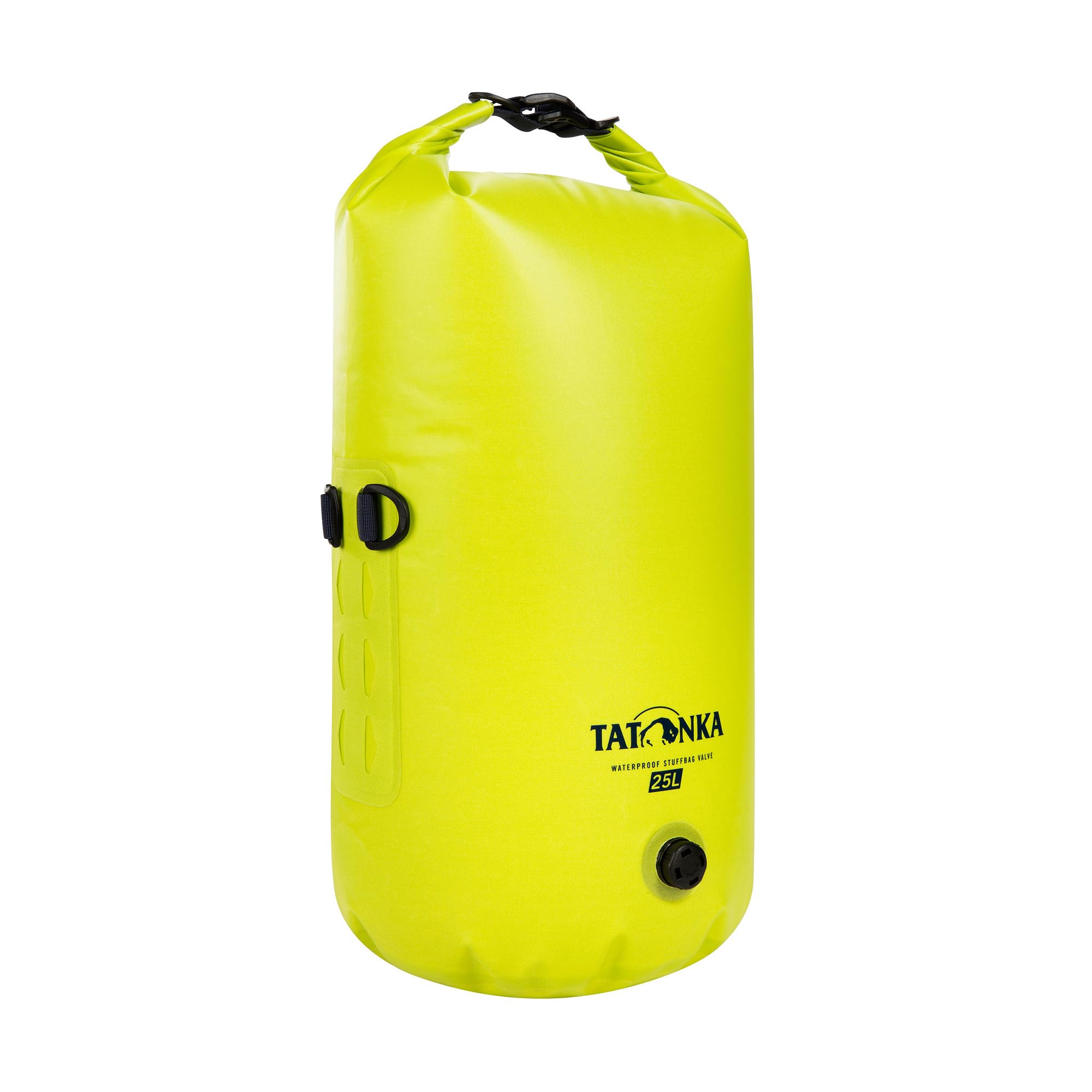 Tatonka WP Stuffbag Valve 25L - Lightweight, Waterproof Pack Sack with Roll Closure and Valve for Volume Compression and 25 Litre Volume