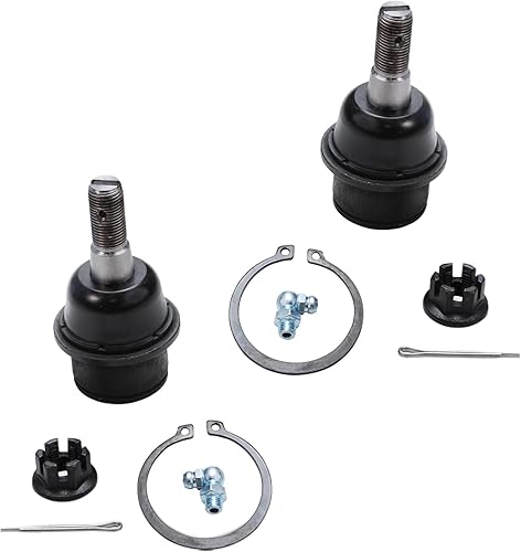 Miniatura 882 de Detroit Axle - Kit de brazos de control delanteros de 8 piezas para Dodge Ram 1500 2006-2008 5-Lug, 2 brazos de control superiores con rótulas, 4
