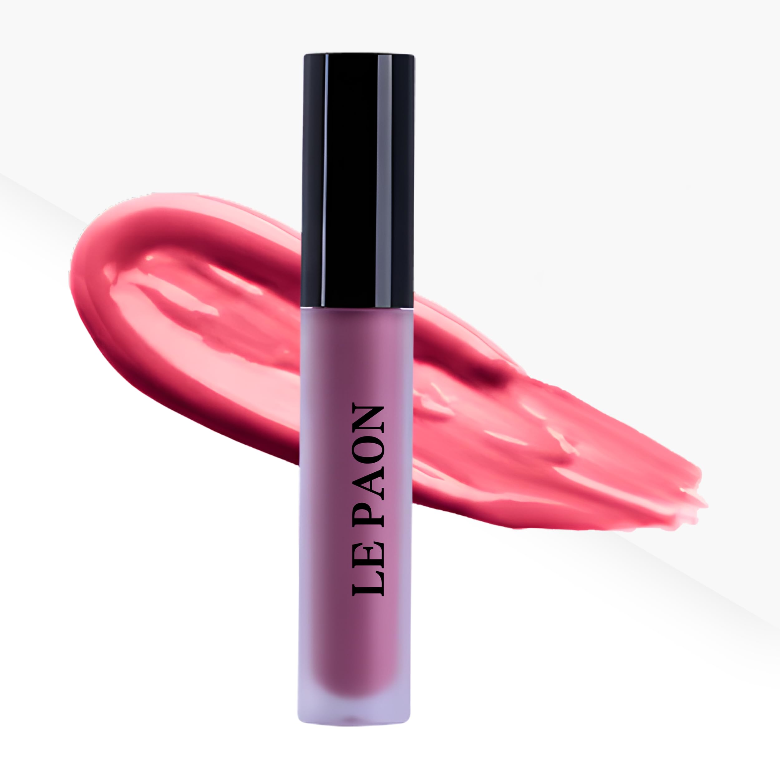 LePaon Cosmetics Pout Cloud Lipgloss Long-wear Transfer-Proof Matte Lipstick with High Pigment Payoff Infused with Vitamin E for