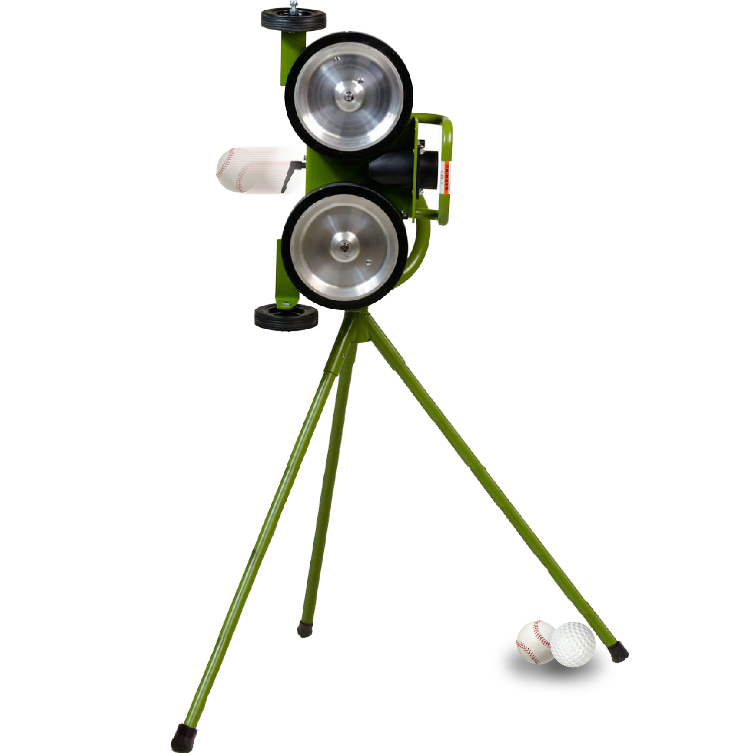 Mound Yeti-2 Baseball Softball Pitching Machine, Youth and Adult Two Wheel Pitching Machine for Baseball and Softball, Training Equipment, YETI-2