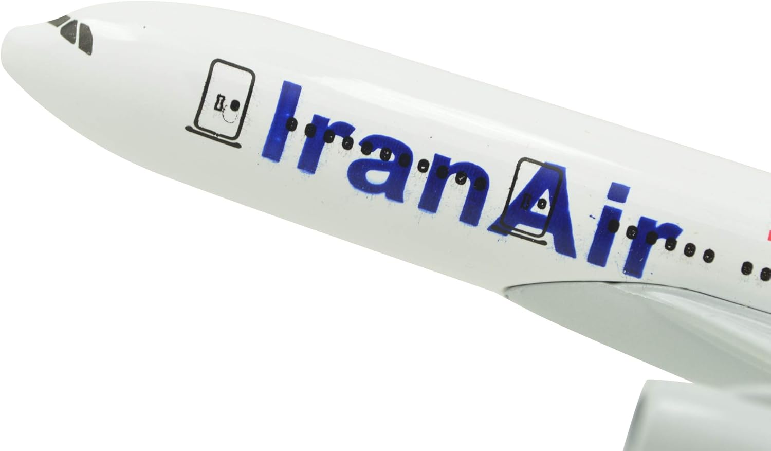 TANG DYNASTY(TM) 1:400 16cm Airbus A330 Iran Air Metal Airplane Model Plane Toy Plane Model