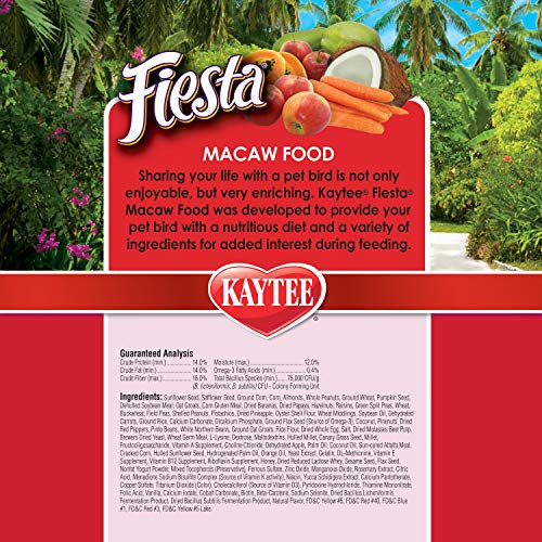 Kaytee 100036927 Fiesta Macaw Pet Bird Food thumb #8