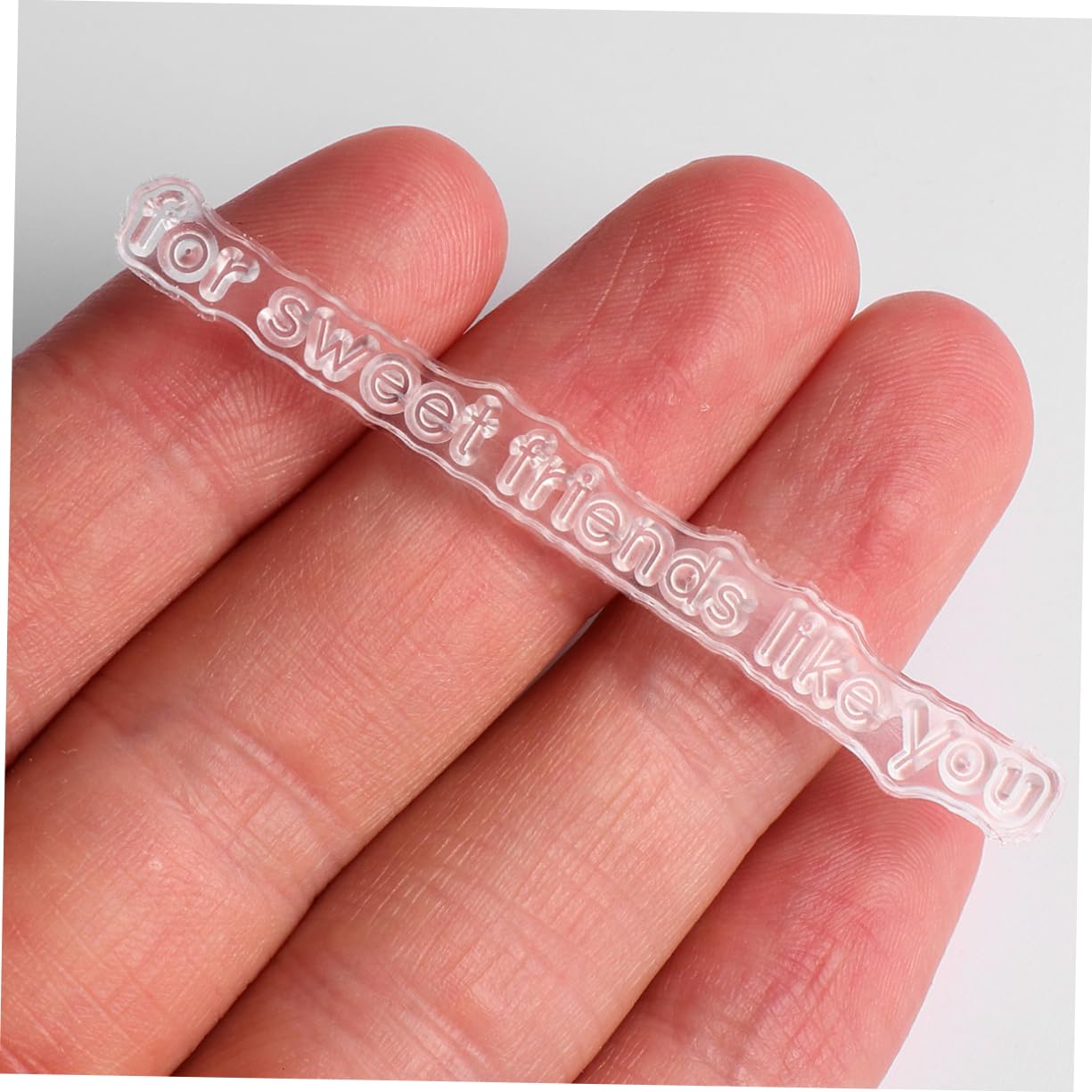 SHINEOFI Clear Stamp 8 Stück Silikonstempel Transparent mit Kreativen Mustern für Kinder und Anfänger zum Scrapbooking und Basteln im Kindergarten und Vorschulalter Zufälliger Stil