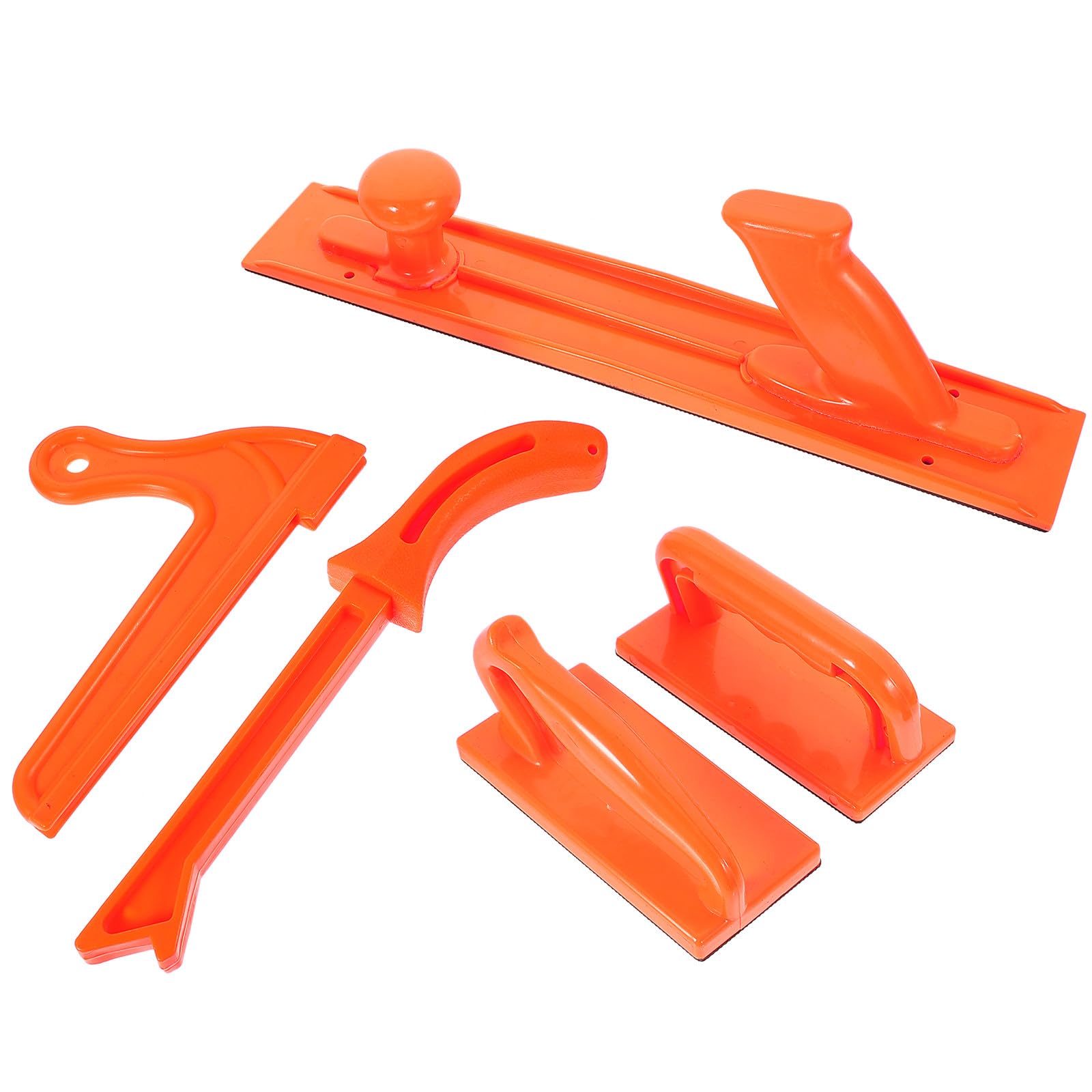 LALAFINA Kit de 5 Piezas Bloques y Palos de Empuje para Fresadora de Mesa, Accesorios de Seguridad para Carpintería, Protección de Manos, Acabado Visible para Trabajo Preciso, Uso Manual