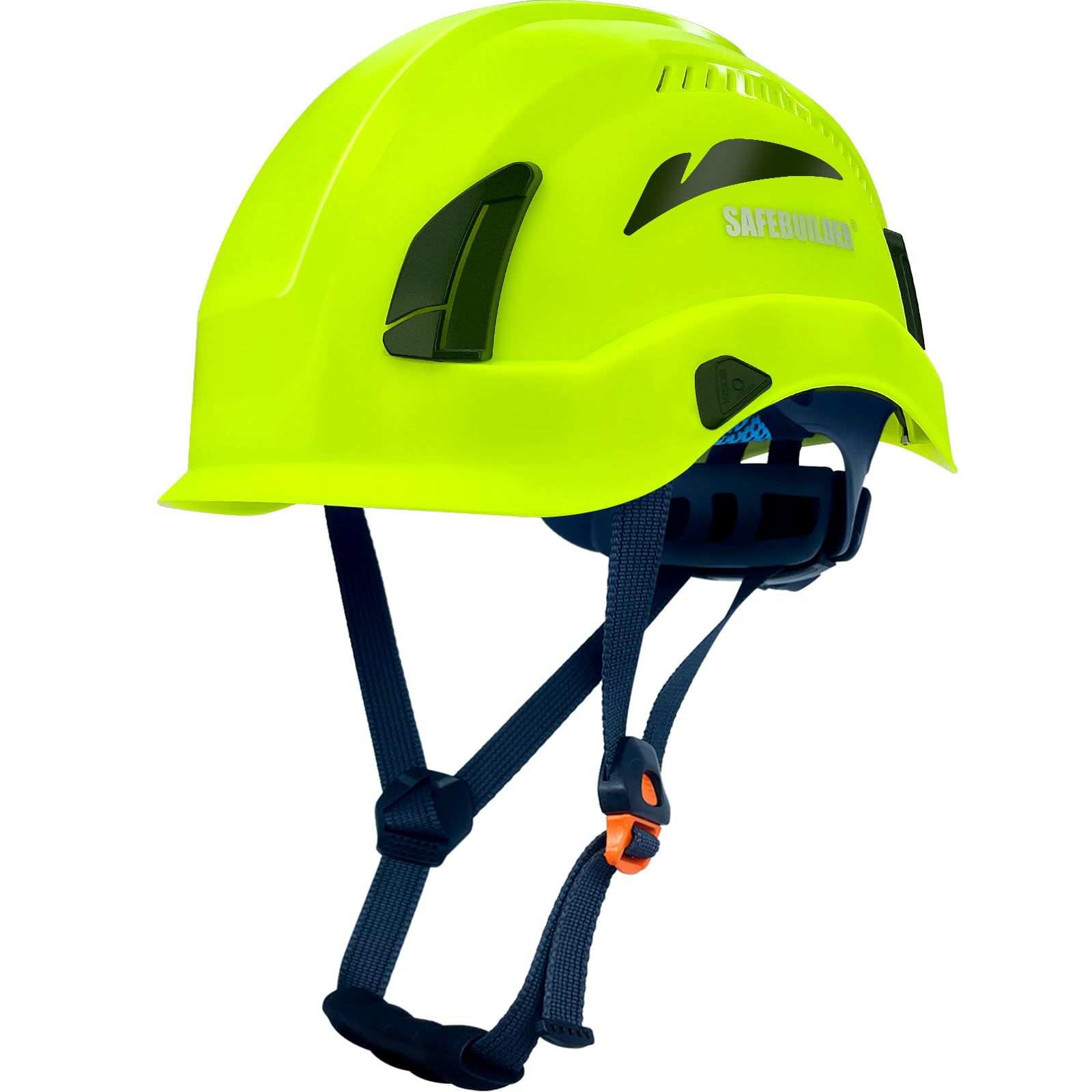 SAFEBUILDER Safety Helmet Hard Hats Construction Head Protection 6-Point Suspension Lightweight Work Outdoor,Industrial ANSI Approved