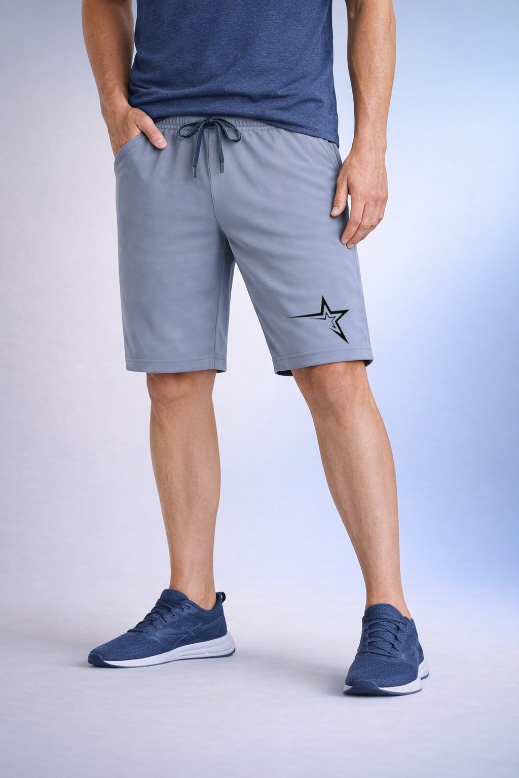 Skandaa Men's Shorts Grey 54-picture-25