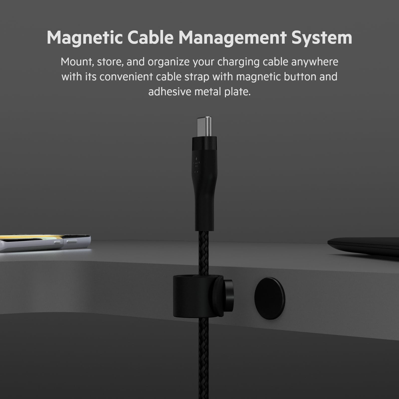 Belkin BoostCharge Pro Flex Cavo intrecciato da USB Type C a USB C, ricarica rapida PD, certificato USB-IF per iPhone 16/15, Galaxy S24, Pixel, iPad, MacBook, altri, 1 m, confezione da 2, nero/bianco