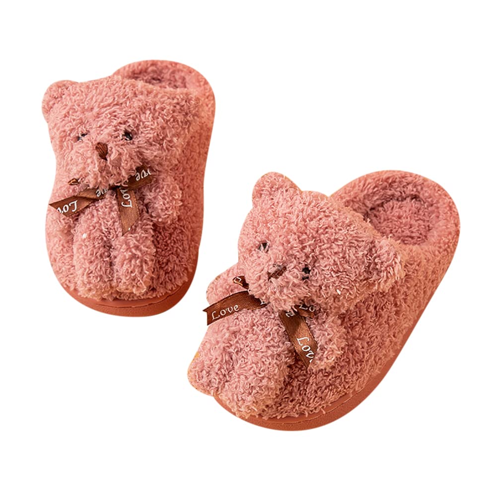 Uposao Pantoffels voor dames, pantoffels, konijnen, meisjes, schattig, dik, pluche, warm, binnen, zacht, antislip, comfortabele huisschoenen
