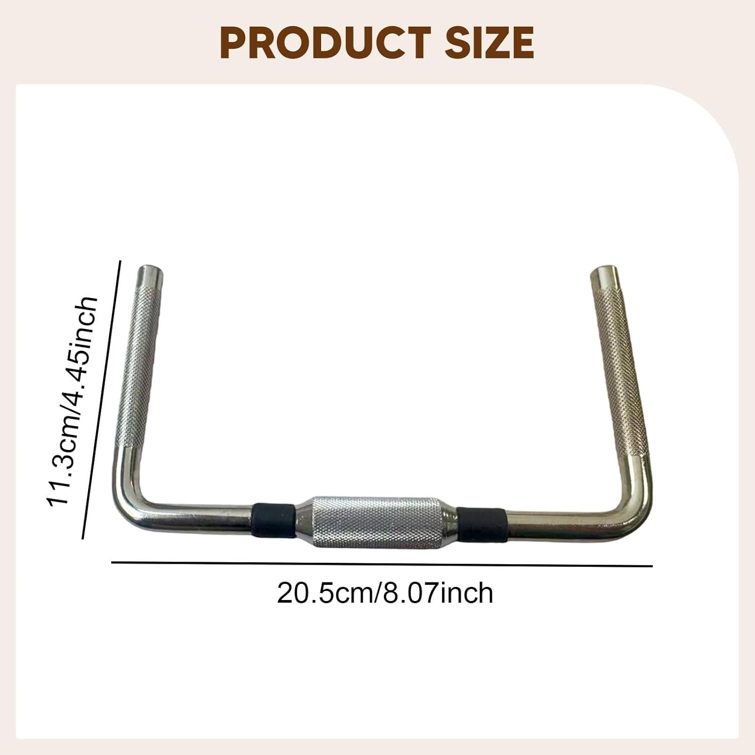 Colaxi Drum Rack Clamp,Cymbal Arm Clamp Hardware Percussion Holder Accessory Double L Rod Cymbal Holder for Cowbells Tom Blocks, Style B