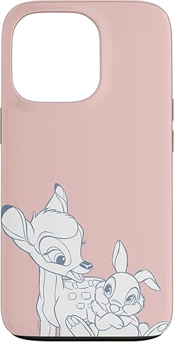 Funda para iPhone 13 Pro Disney Bambi & Thumper Sketch