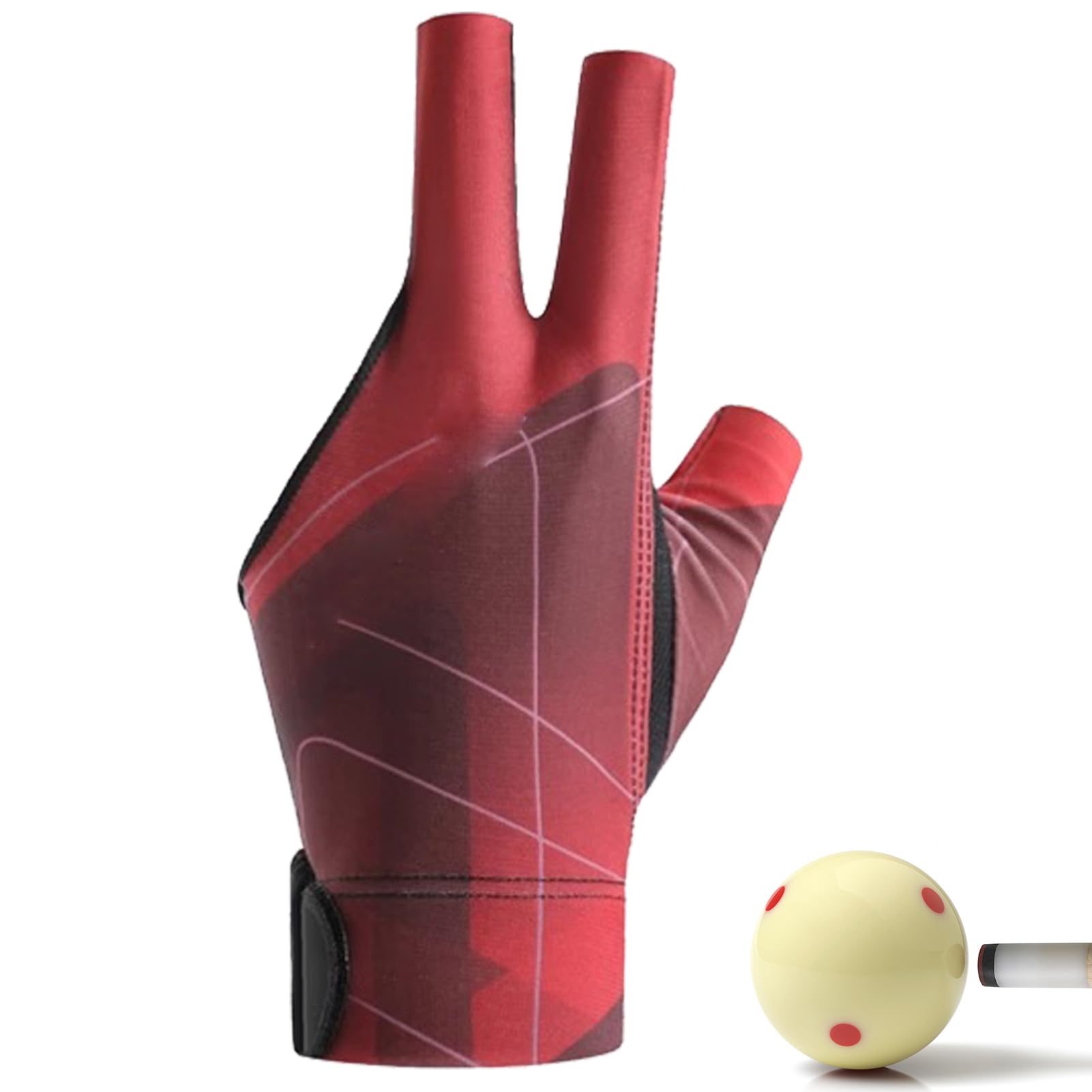 Guanto Da Biliardo Per Mano Sinistra | Accessorio Elasticizzato Per Stecca - Foto 14