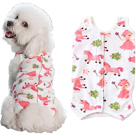 Amazon Sungroo犬用 術後服 猫用 術後着 術後ウェア エリザベスカラー着替え 皮膚保護 避妊服 柔らかい 小型犬 介護用品 術後の傷口保護 レッド L Sungroo シャツ パーカー 通販