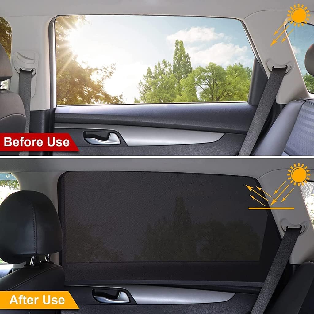 Auto Sonnenschutz Für KIA EV3 ab BJ. 2024, Seiten Mesh-Material, UV-Schutz Autozubehö,C 4 Side Windows