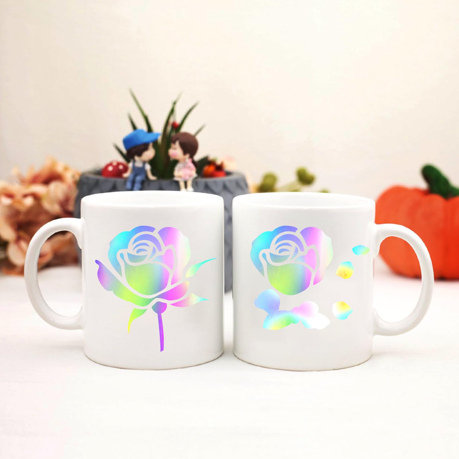 Imprimable Feuilles Autocollantes Holographique Pointillé SILHOUETTE