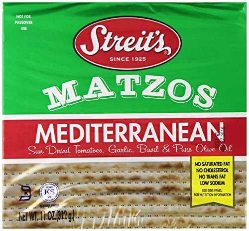 Streit's Matzos, Mediterranean, 11 oz