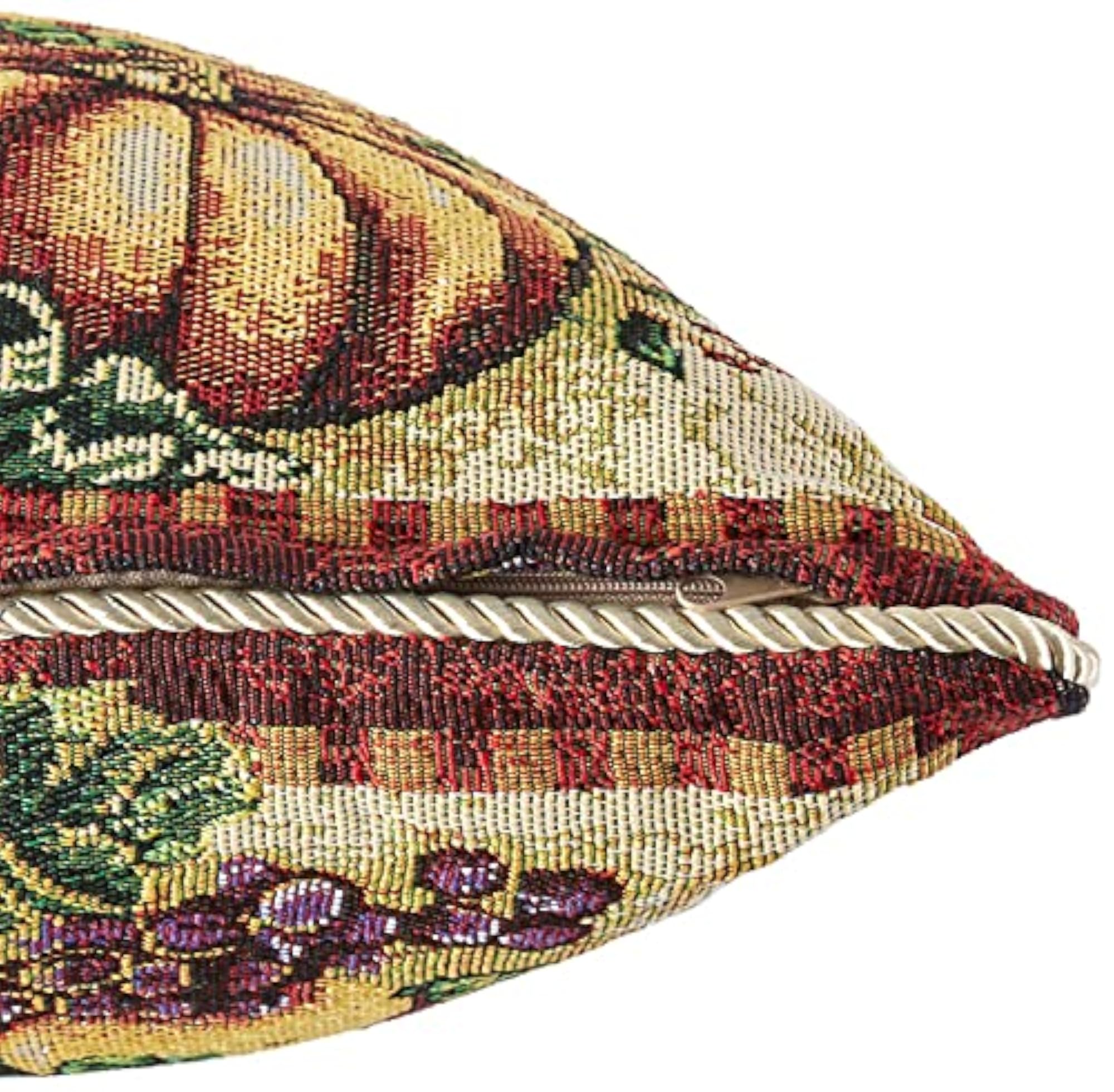 Fall Harvest Tapestry Cushion Cover, Decorative Accent