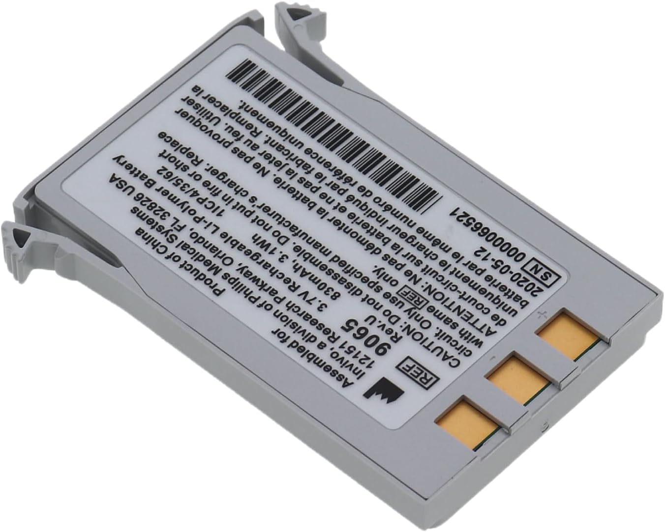 Replacement 989803152881, M6480 Battery,Compatible with Essential, Expression MR200, Moniteur Invivo 9065, 9067, Precess, Precess e, Precess Wireless Module, Research Precess Wireless Modu
