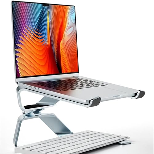 Miniatura 4 de Computer Stand Notebook Bracket Desktop Height Adjustable Vertical Support Frame Suspension Cooling Base Durable