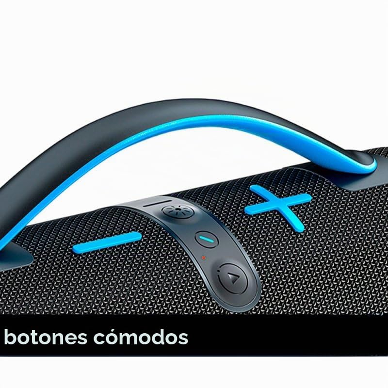 Cool Altavoz Música Universal Bluetooth Marca Tamesis (30W) Negro