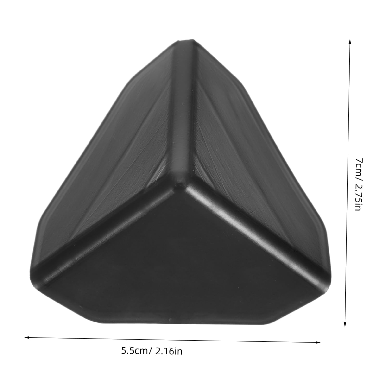 Protector Esquinas Bebes para Protección en Embalaje y Almacenamiento 100 Piezas de Plástico Negro Reutilizables para Muebles y Escritorios
