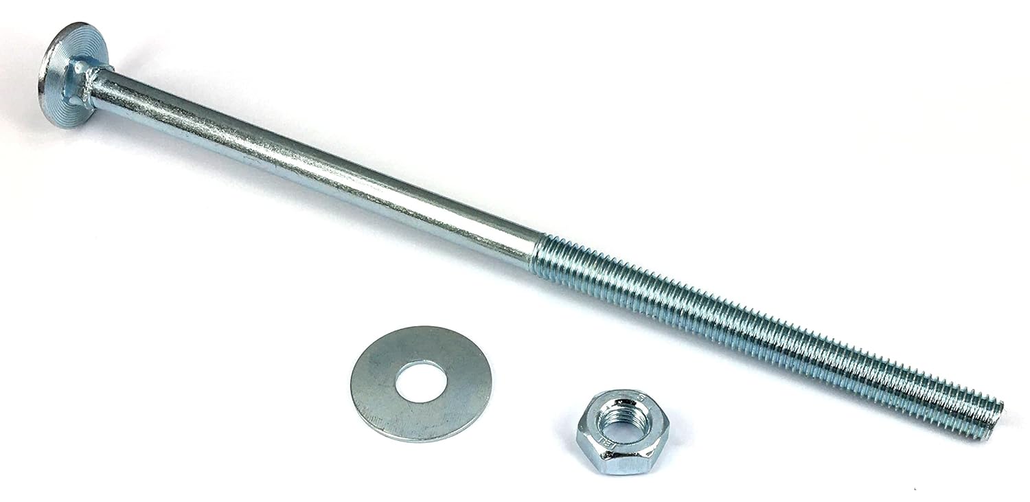 Munitech Carriage Bolt M8 x 200mm, Cup/Dome head Square neck with