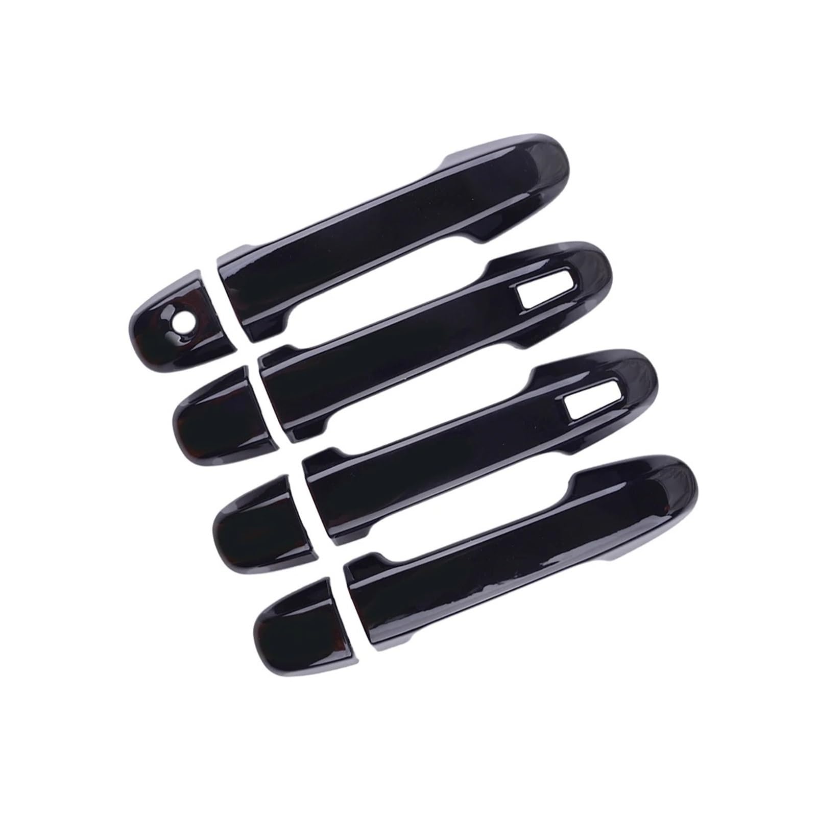 SAUANMNKTP Exterior Door Handle for Car for Subaru for WRX 2022 2023 Car Exterior Smart Door Handle Cover Glossy Black ABS Trim