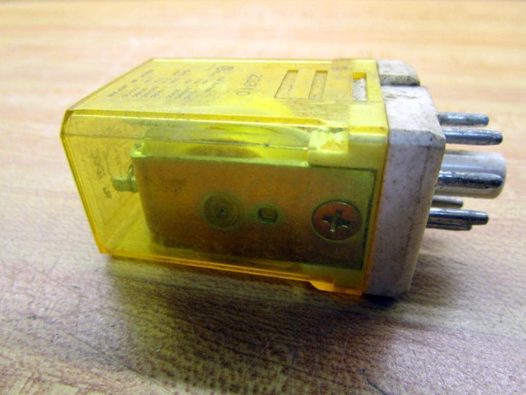 RR2P-UAC120V, Power Relay 120VAC 10A DPDT(35.6x28.6x55.5) mm Socket (5 Items)