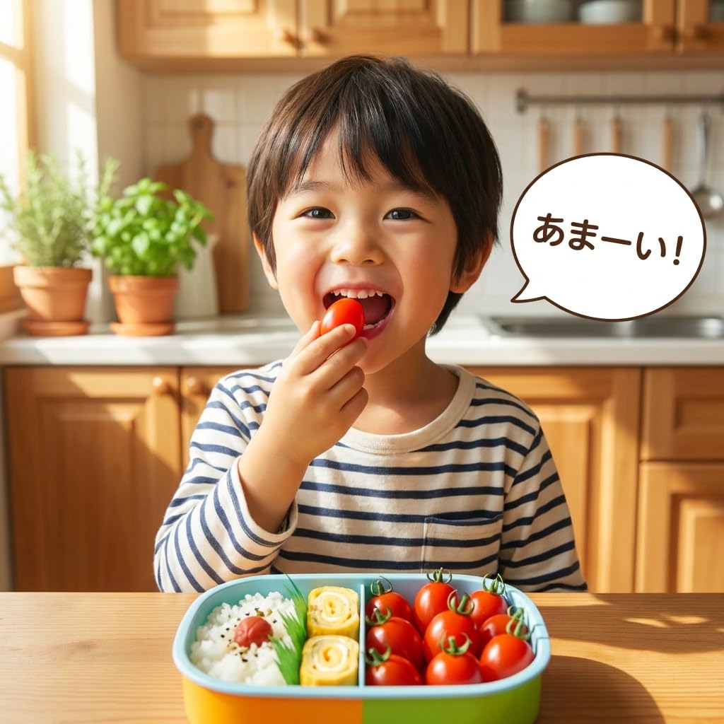 愛知県産　アイコとまらん♪ミニトマト　ハリ・肉厚・甘味・食べた感の4拍子揃ってる Amazon.co.jp: 【愛知ブランド】とまらん♪アイコ 1kg 糖度8度以上の極