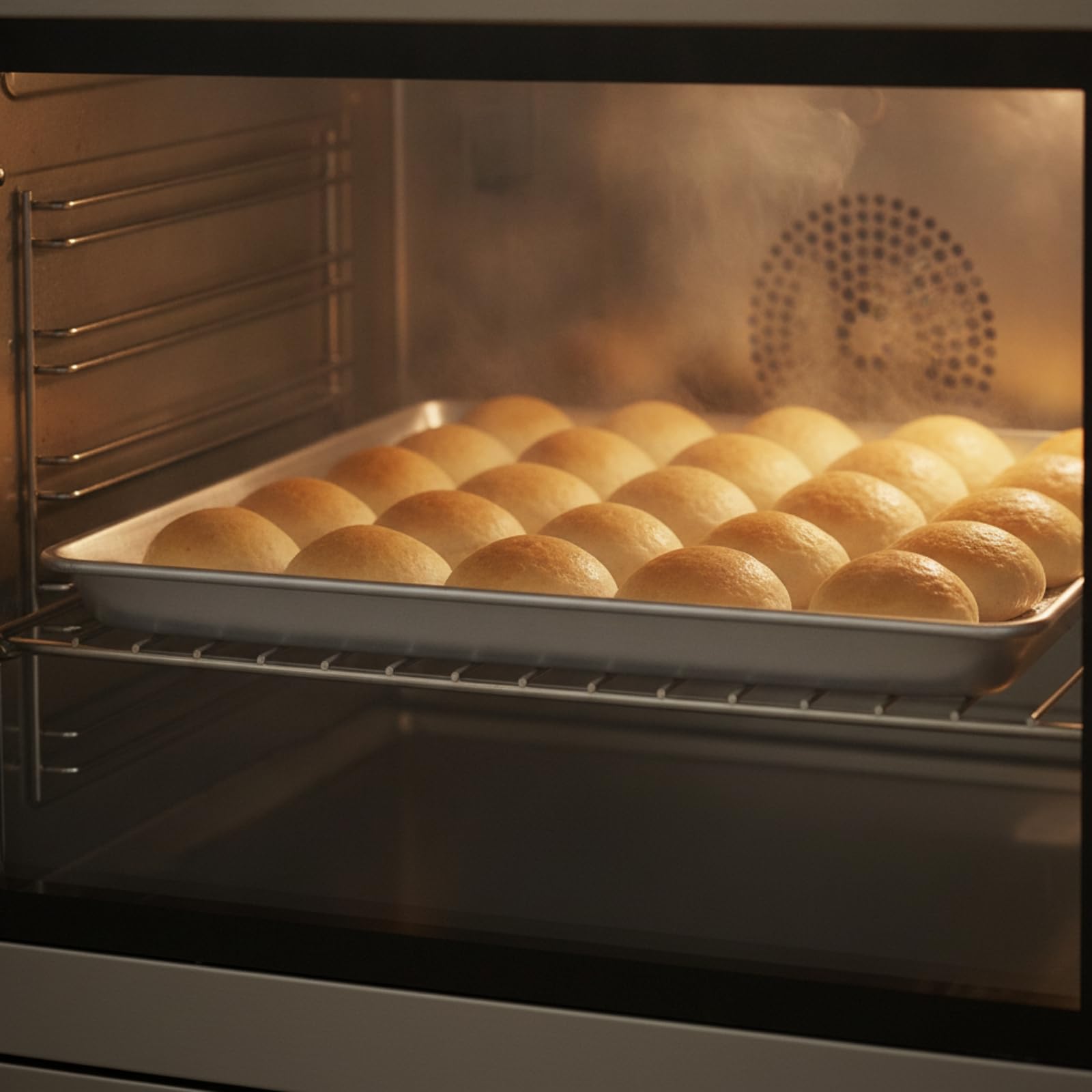 predolo Banja Perforada Aluminio Banja Horno Perforada Superficie Lisa Utensilio para Panaros, Reposteros, Panaría, Repostería, Cocina, 60 X 40 X 2.5 Cm