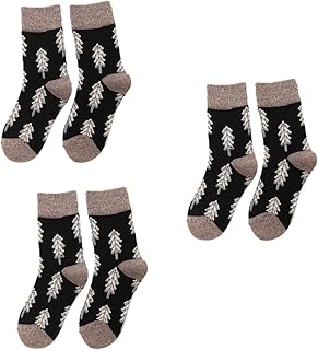 Didiseaon 3 Peças Meias Respiráveis Meias Pretas Para Mulheres Meias De Seda Para Mulheres Meias De Inverno Para Mulheres Meias Pretas Femininas Meias Antidesgaste Meias De Algodão Meias