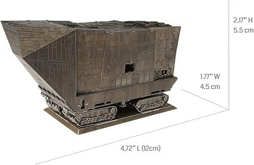 Miniatura 3 de Metal Earth Serie Premium Star Wars Jawa Sandcrawler 3D Metal Model Kit Fascinaciones