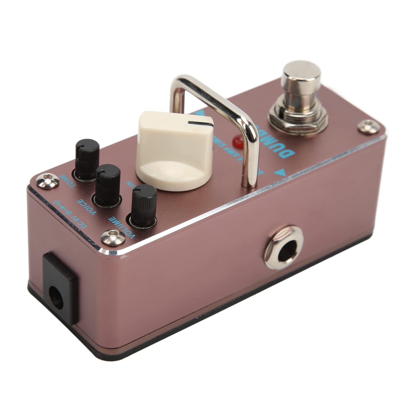 Sonew Pedale Effetto per Chitarra DUMBLER Distorsione Analogica True Bypass a Bassa Perdita per Musicisti, Uso Esterno, Design Compatto