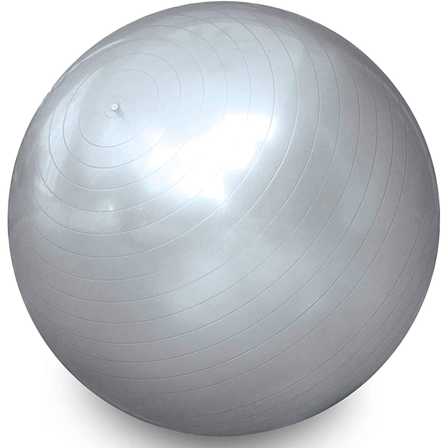 GOCART WITH G LOGO Anti Burst Yoga Ball & Gym Ball - Size: 65 (Pack of 1, Grey)-image-29