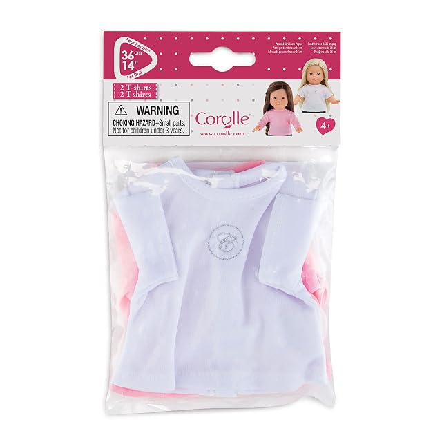 Foto 2 de 5 de Corolle - Set 2 Camisetas Ma muñecas de 36 cm, A Partir de 4 años