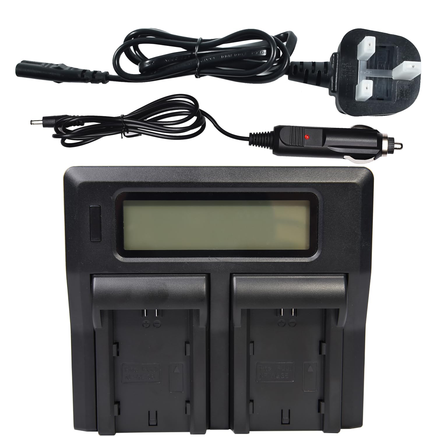 DSTE 1.5A Fast Charging Dual Battery Charger Compatible for NP-W235,Fujifilm XT4,X-H2,X-H2S Digital Camera