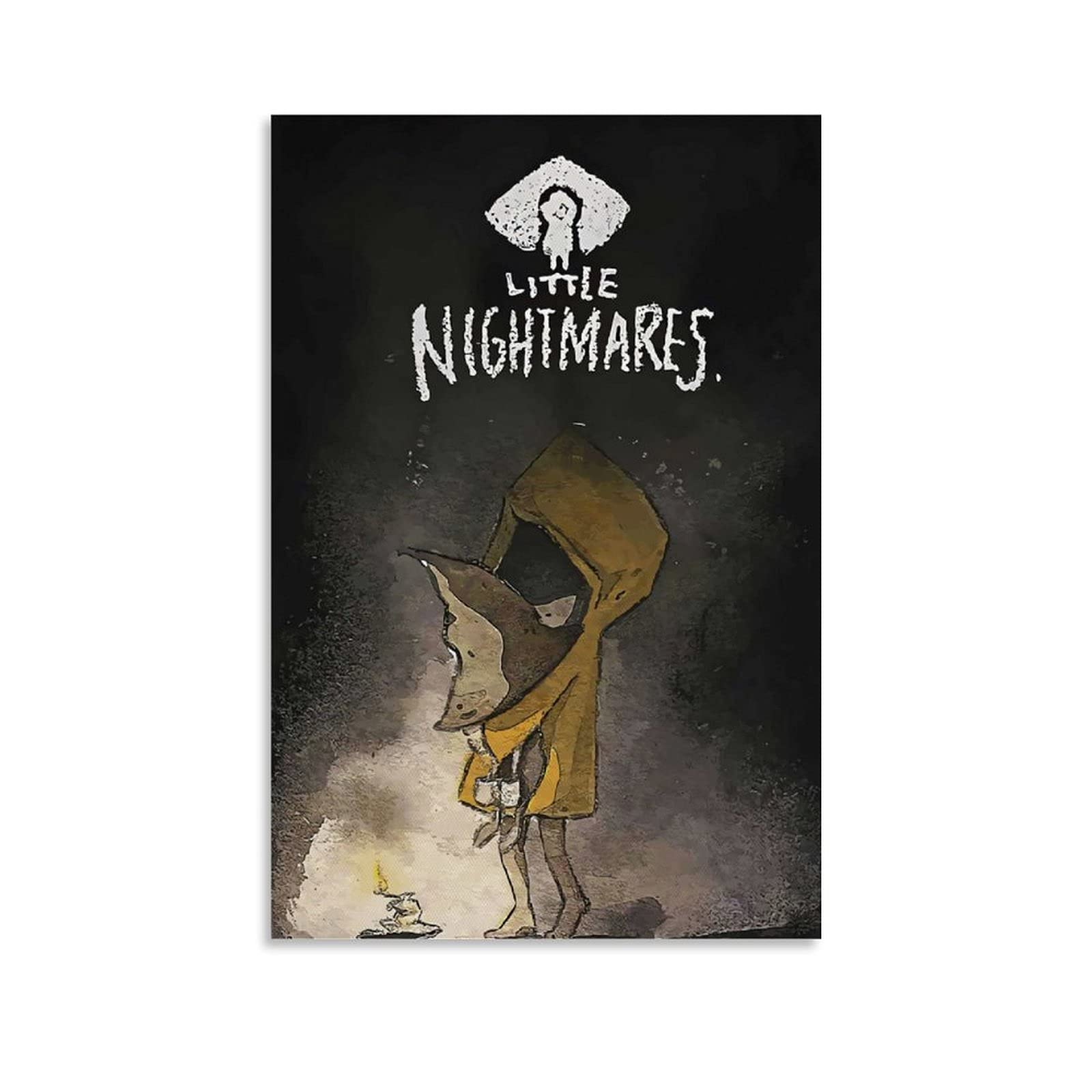 Weilei Unframe-Style1 Little Nightmares Art Poster Canvas Art Poster And Wall Art Picture Print Modern Family Bedroom Decor Posters 12X18inch(30X45cm)