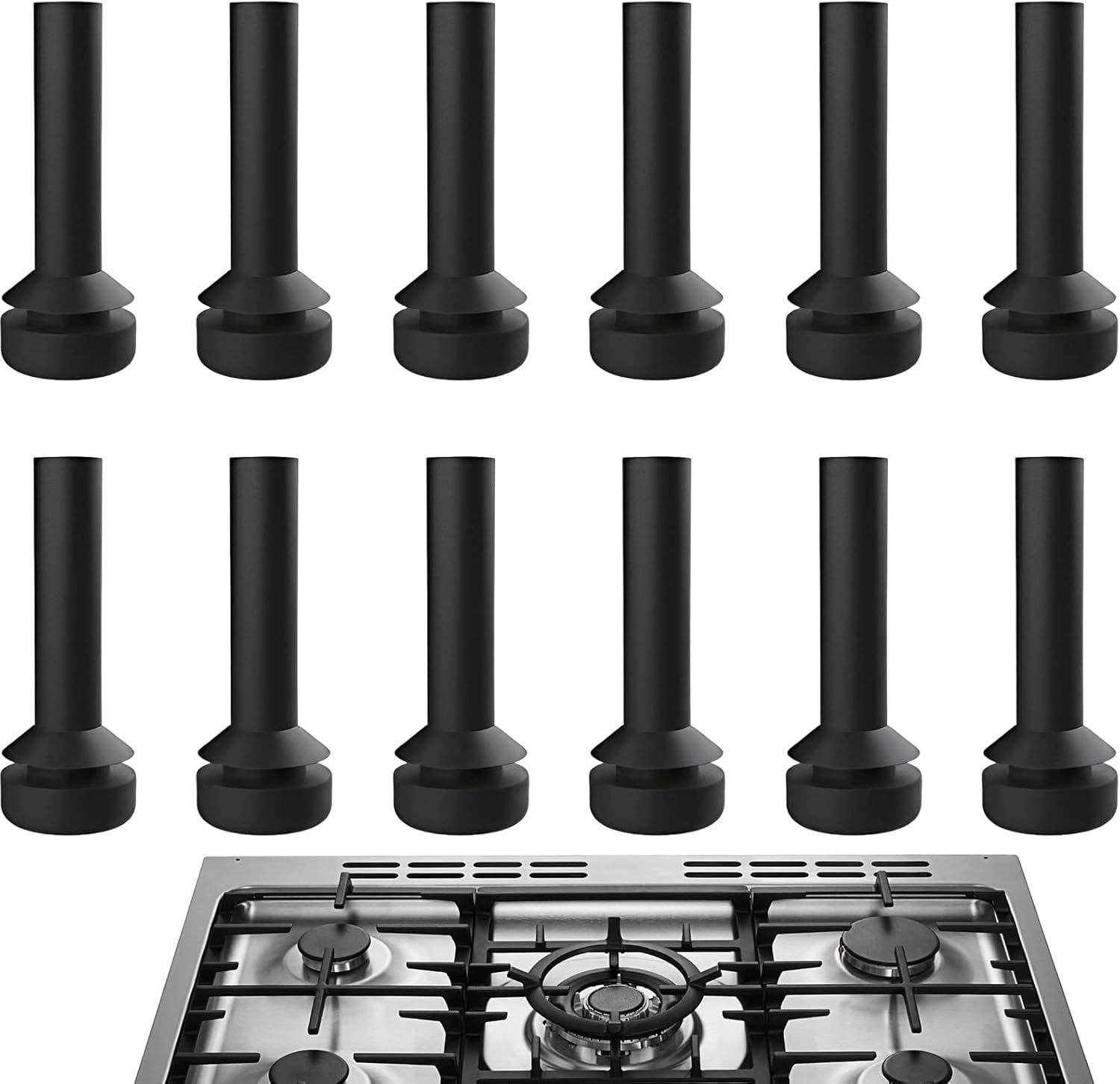 Grate Rubber Feet Replaces WB02X24790 12 Pack YIDM Grate