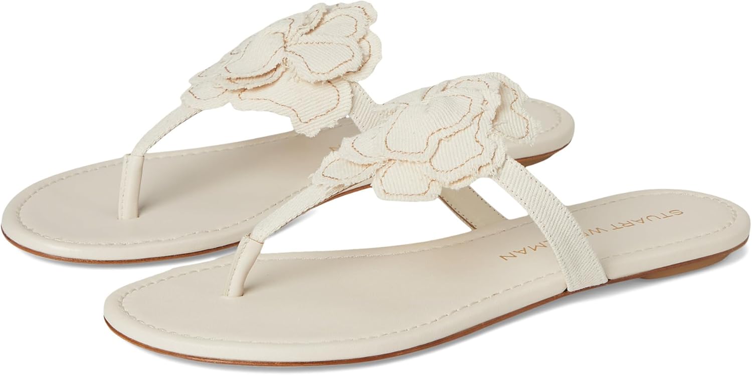 Stuart Weitzman Women's Rio T-Strap Sandals Pump