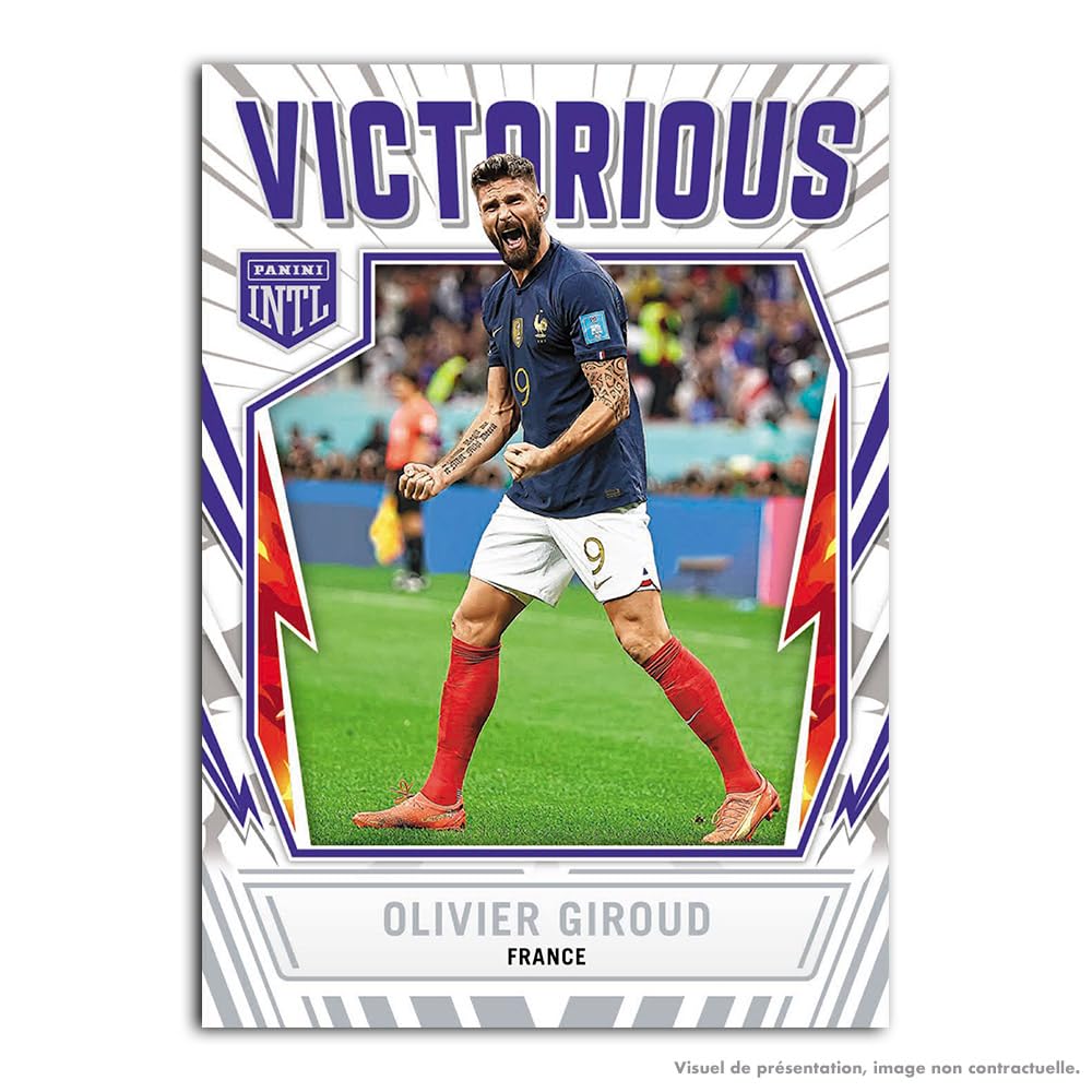 PANINI 2026 PANINI INTL Francja Męska drużyna narodowa TCH Blaster Box 6 kieszeni po 6 kart