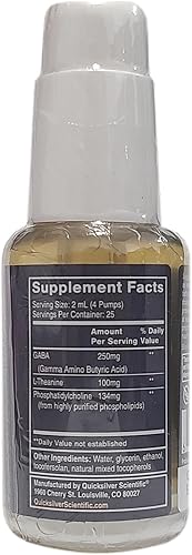 Miniatura 2 de GABA LIPOSOMAL con bomba L-THEANINE (ENVÍO ETÉRICO) 1.7 fl oz