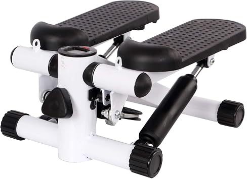 Stepper,Mini Stepping Legs Arm Thigh Exerciser Fitness Toner Resistance Up Down