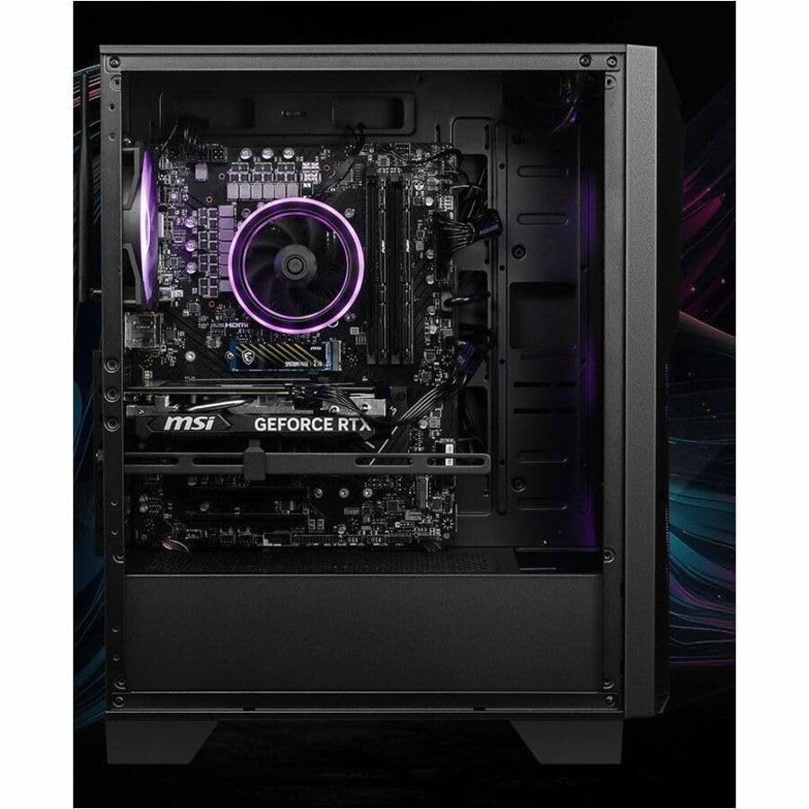 msi Codex Z2 B8NVP-434US Gaming PC AMD Ryzen 7 8700F 4.1GHz Procesador NVIDIA GeForce RTX 5070 12GB GDDR7-32GB DDR5-6000 RAM - 1TB SSD