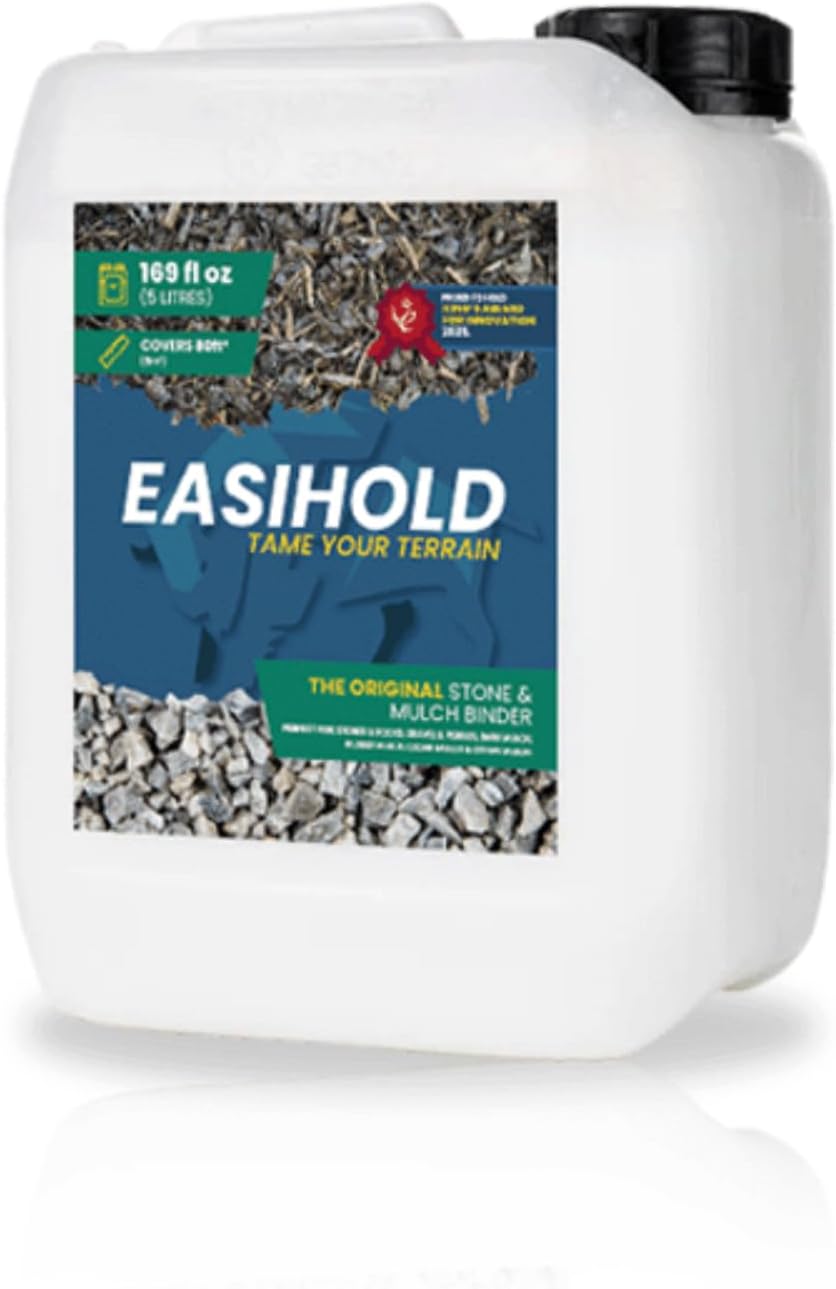 Vuba Easihold Stone Binder - Fixes Loose Garden Stones - Water Based, Permeable, DIY Friendly 5L (6m2 to 14m2)