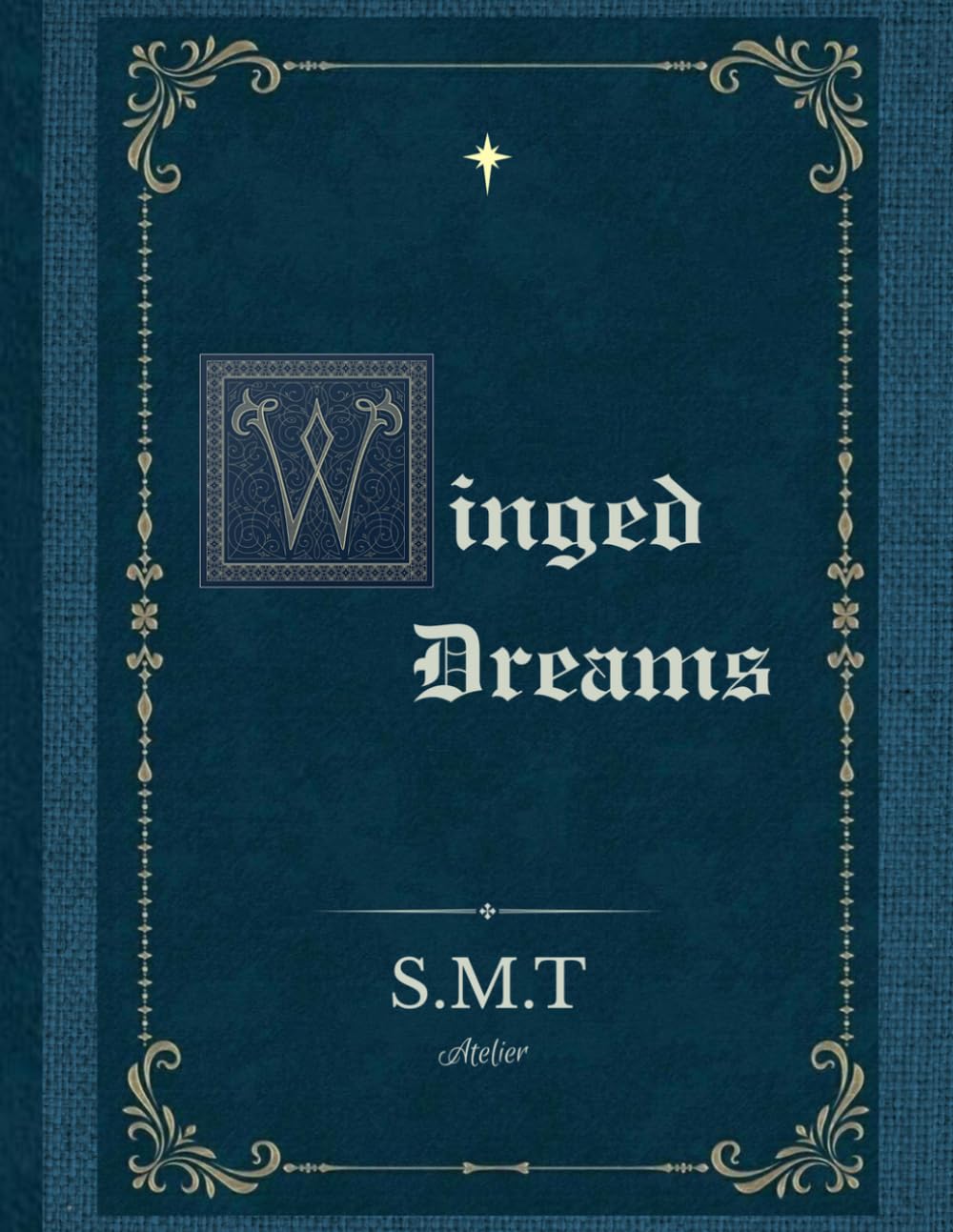 Winged Dreams: Fantasy Coloring Book