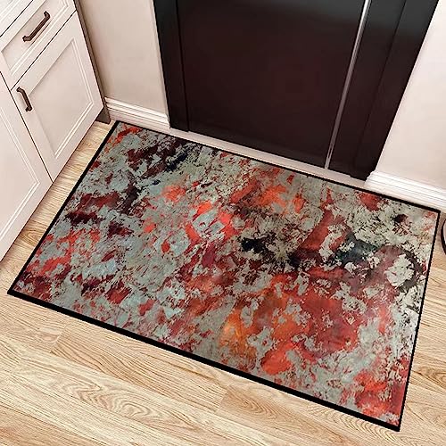 Tapis de couloir antidérapant d'exception en coton et design épuré